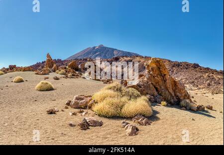 Minas de San Jose, El Teide Stockfoto