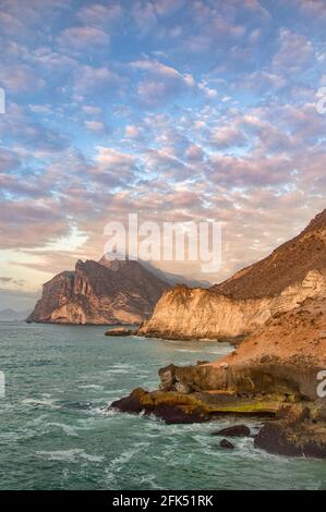 Arabien, Naher Osten, Oman, Arabisches Meer, Dhofar-Region, Küste, Stockfoto