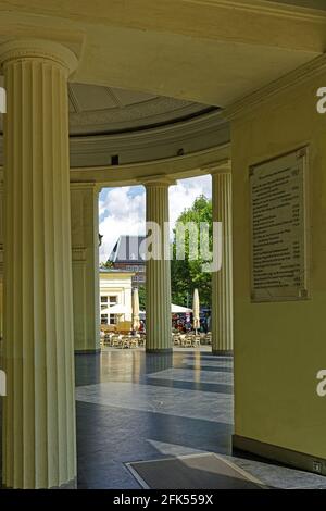 Elisenbrunnen, Brunnenhalle Stockfoto