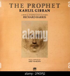 Der Prophet vonKahlil Gibran: 1974. LP-Frontcover: Eine musikalische Interpretation mit Richard Harris Stockfoto