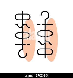 Fast-Food-Symbole Stock Vektor