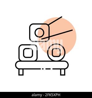 Fast-Food-Symbole Stock Vektor