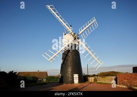 Lincoln, Lincolnshire, East Midlands, Ellis Mill 1798 Windmühle Stockfoto