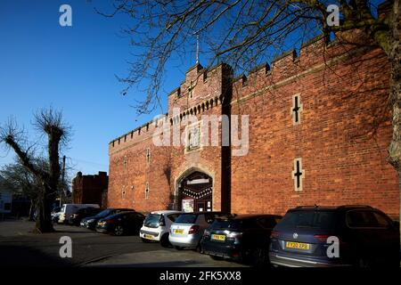 Lincoln, Lincolnshire, East Midlands, Brick Museum of Lincolnshire Life, in den Old Barracks an der Burton Road Stockfoto