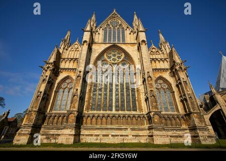 Lincoln, Lincolnshire, East Midlands, Cathedral Church of the Blessed Virgin Mary of Lincoln Stockfoto