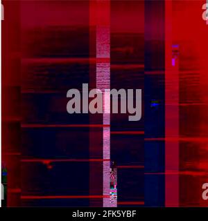 Abstrakter Grlitch-Hintergrund Stock Vektor