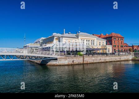 MALMÖ, SCHWEDEN - 27. AUGUST 2016 Städtische Landschaft von Malmö Schweden Stockfoto