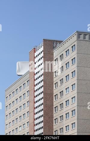 Berlin, Deutschland - 5. September 2014: Ehemalige Stasi-Zentrale in Berlin, Deutschland Stockfoto