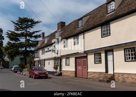 Das Äußere des Pub Green Dragon in Chesterton, Cambridge, Großbritannien Stockfoto