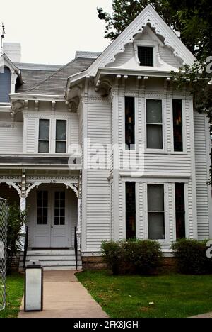 Die Harry S. Truman National Historic Site in Independence, Missouri. Heimat von Harry S. Truman, dem 33. Präsidenten der Vereinigten Staaten. Stockfoto