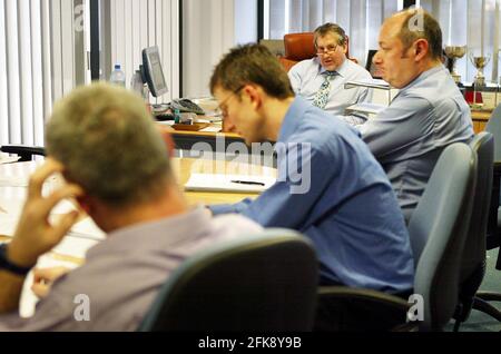 Simon Kelner..... Herausgeber der unabhängigen Zeitung in Londonpic David Sandison 8/2/2006 Stockfoto