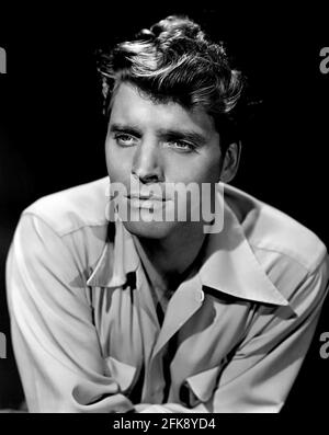 Burt Lancaster. Porträt des amerikanischen Schauspielers Burton Stephen Lancaster (1913-1994), Werbestill für den Film 'Desert Fury', 1941 Stockfoto