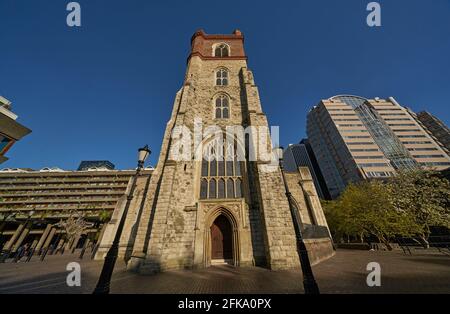 St. Giles-ohne-Cripplegate barbican Stockfoto
