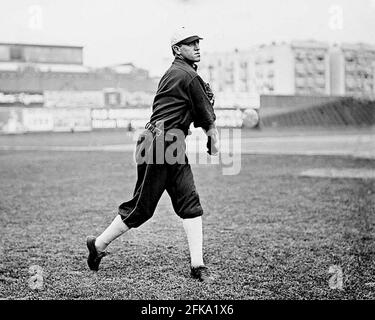 Harry Lord, Chicago White Sox, im Hilltop Park New York, 1912. Stockfoto