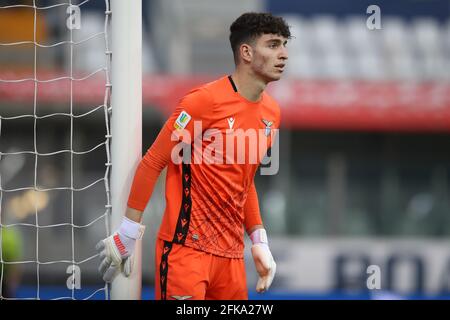 Parma, Italien, 28. April 2021. Alessio Furlanetto von der SS Lazio während des Primavera Coppa Italia-Spiels im Stadio Ennio Tardini, Parma. Bildnachweis sollte lauten: Jonathan Moscrop / Sportimage Stockfoto