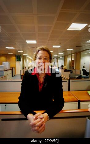 JANE EARL, DIRECTOR OF THE ASSETS RECOVERY AGENCY,27/2/02 PILSTON. Stockfoto