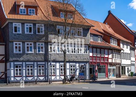 Fachwerkhäuser in Duderstadt, Niedersachsen, Deutschland Stockfoto