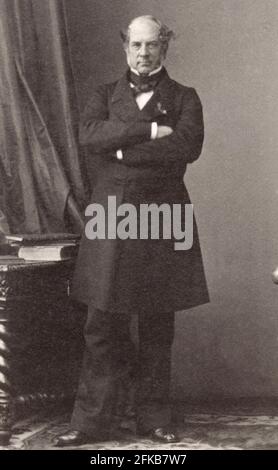 Ferdinand Alphonse Hamelin (1796-1864) Admiral und Minister der Marine Kabinettkarte Foto Paris, Fondation Napoléon Stockfoto