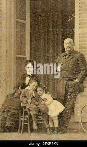 François Achille Bazaine (1811-1888) Marschall von Frankreich.. 1831 trat er der Armee bei und wurde 1869 von Napoleon III. Zum Kommandeur der Kaisergarde ernannt. Foto aus dem Jahr 1864. Paris, Fondation Napoléon Stockfoto