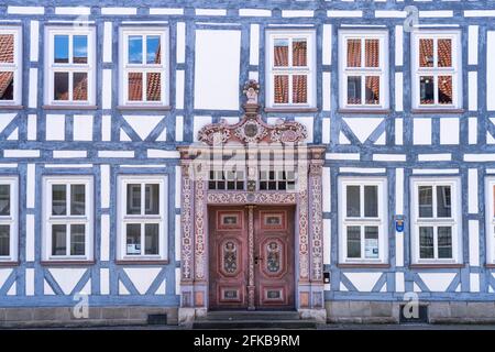 Fachwerkhaus in Duderstadt, Niedersachsen, Deutschland Stockfoto