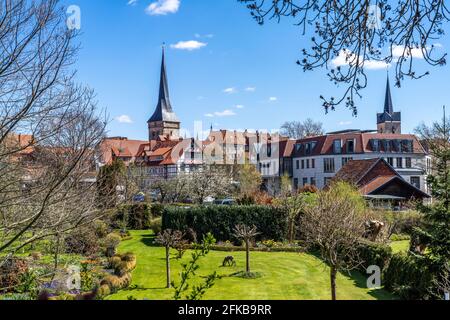 Stadtansicht Duderstadt, Niedersachsen, Deutschland Duderstadt, Niedersachsen, Deutschland Stockfoto