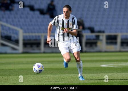 Florenz, Italien, 25. April 2021 Adrien Rabiot vom FC Juventus bei der Fiorentina vs Juventus Serie A League Credit:Roberto Ramaccia/Alamy Live News Stockfoto