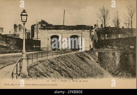 LIMOUSINE. Französische Abteilung: 08 - Ardennen Postkarte Ende des 19. Jahrhunderts - Anfang des 20. Jahrhunderts Stockfoto