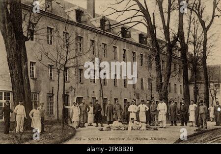 LIMOUSINE. Französische Abteilung: 08 - Ardennen Postkarte Ende des 19. Jahrhunderts - Anfang des 20. Jahrhunderts Stockfoto