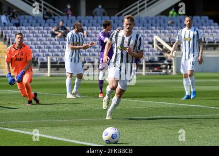 Florenz, Italien, 25. April 2021 Matthijs de Ligt des FC Juventus bei der Fiorentina vs Juventus Serie A League Credit:Roberto Ramaccia/Alamy Live News Stockfoto