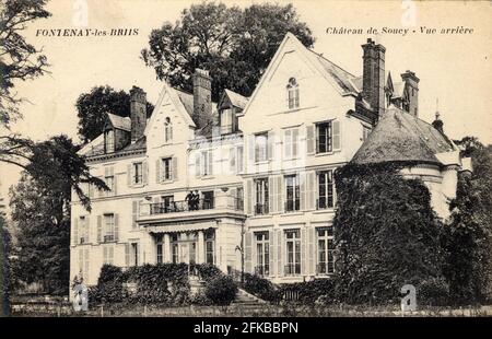 FONTENAY-LES-BRIIS. Französische Abteilung: 91 - Essonne Postkarte Ende des 19. Jahrhunderts - Anfang des 20. Jahrhunderts Stockfoto