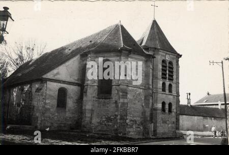 CHILLY-MAZARIN. Französische Abteilung: 91 - Essonne Postkarte Ende des 19. Jahrhunderts - Anfang des 20. Jahrhunderts Stockfoto