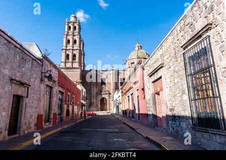 Parroquia de San Jose, Morelia, UNESCO-Weltkulturerbe, Michoacan, Mexiko, Nordamerika Stockfoto