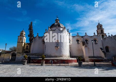 Das Heiligtum der Pilgerstadt Atotonilco, UNESCO-Weltkulturerbe, Guanajuato, Mexiko, Nordamerika Stockfoto