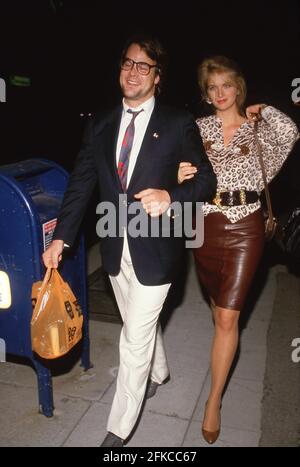 Donna Dixon und Dan Aykroyd um die 1980er Jahre Credit: Ralph Dominguez/MediaPunch Stockfoto