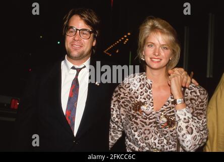 Donna Dixon und Dan Aykroyd um die 1980er Jahre Credit: Ralph Dominguez/MediaPunch Stockfoto