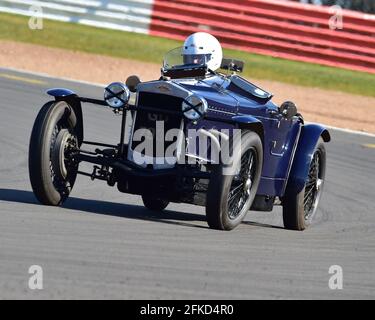 Hamish Monro, Frazer Nash Super Sports, Fox and Nicholl Trophy Race, GP Itala Trophy Race Meeting, Silverstone, Northamptonshire, England, 17. April Stockfoto