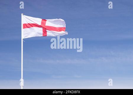 England-Nationalflagge Stockfoto