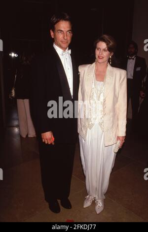 Mark Harmon und Pam Dawber um die 1980er Jahre Credit: Ralph Dominguez/MediaPunch Stockfoto