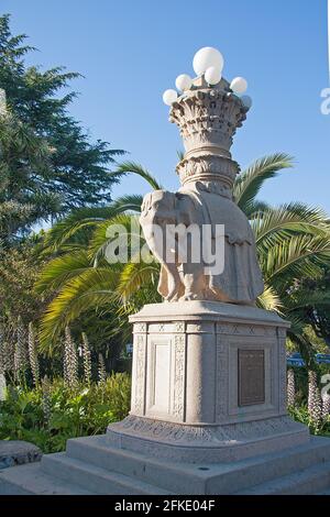 Vina del Mar Park in Sausalito, Kalifornien Stockfoto