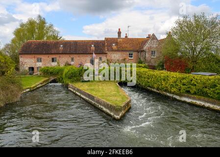 Breamore Mill, River Avon, Hampshire, Großbritannien Stockfoto