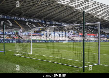 Gesamtansicht des Liberty Stadions, Heimat der Stadt Swansea in Swansea, Großbritannien am 5/1/2021. (Foto von Mike Jones/News Images/Sipa USA) Stockfoto