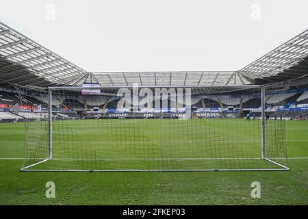 Gesamtansicht des Liberty Stadions, Heimat der Stadt Swansea Stockfoto