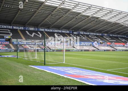 Gesamtansicht des Liberty Stadions, Heimat der Stadt Swansea Stockfoto