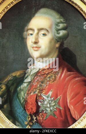 Louis XVI roi de France Stockfoto