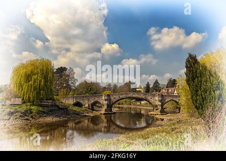 Aylesford Bridge Kent Stockfoto
