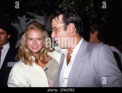 Donna Dixon und Dan Aykroyd um die 1980er Jahre. Quelle: Ralph Dominguez/MediaPunch Stockfoto