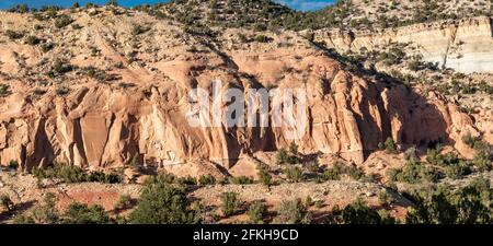 Culebra Range der Sangre de Cristo Mountains der Sangre Die de Cristo Mountains sind der südlichste Teil der Rocky Mountains Berge Stockfoto