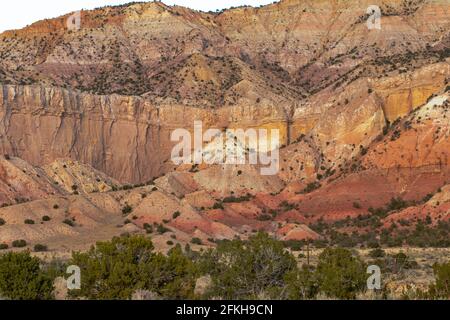 Culebra Range der Sangre de Cristo Mountains der Sangre Die de Cristo Mountains sind der südlichste Teil der Rocky Mountains Berge Stockfoto