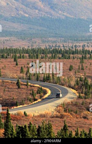 Denali National Park in Alaska USA Stockfoto