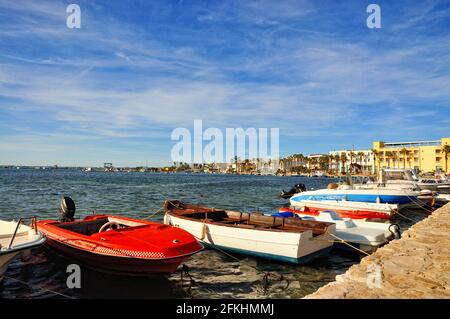 Ferienort Salento an der ionischen Küste der Halbinsel Salento Stockfoto